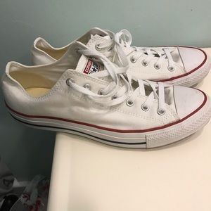 Converse All Star Classic White Canvas Sneakers